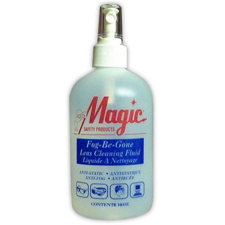 MAGIC Magic 716FP 16 oz Safety Fog-Be-Gone Liquid Lens Cleaner with Pump 716FP